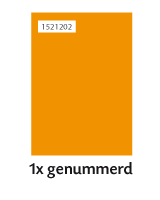 1x genummerd