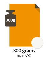 300 grams mat